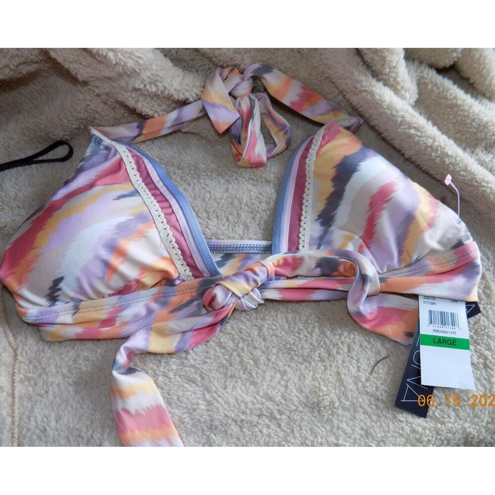 New women's So Luna bikini top size large